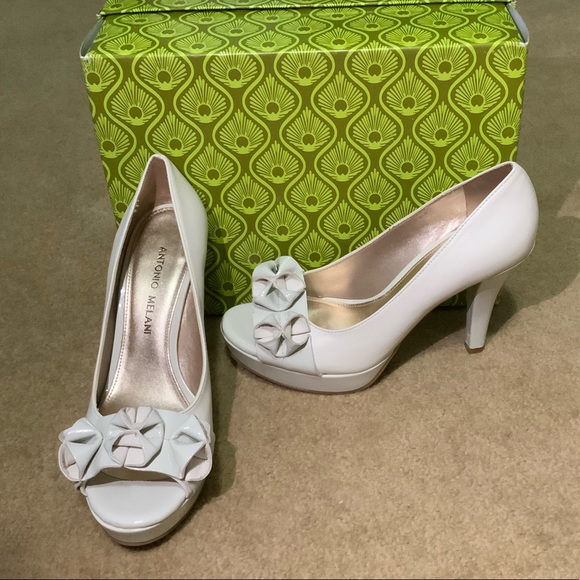 ANTONIO MELANI Shoes - Antonio Melanie cream heels